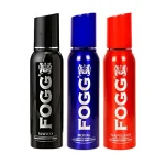 Fogg Marco & Royal & Napoleon Deodorant For Men 120 Ml (Pack Of 3)