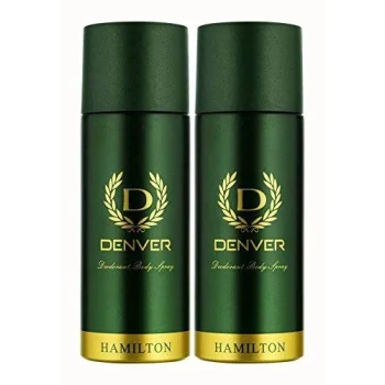 Denver Hamilton Deodorant For Men (165ml) (Pack of 2)