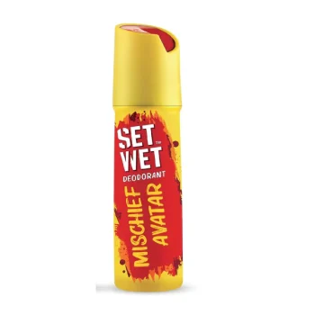 Set Wet Mischief Avatar Deodorant For Men -150ml (Pack of 3)