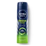 NIVEA Men Fresh Power Deodorant Spray (150ml)-Pack of 1