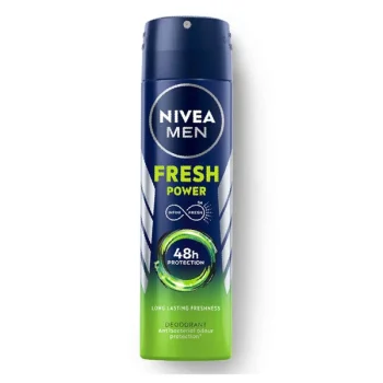 NIVEA Men Fresh Power Deodorant Spray (150ml)-Pack of 1