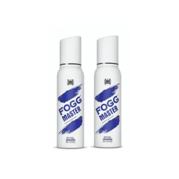 Fogg Master Intense Royal Perfume Body Spray, Long Lasting No Gas Deodorant for Men, 120ml (Pack of 2)
