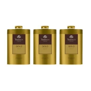 YARDLEY Gold Talc For Men 250 g *3Pcs (3 x 250 g)